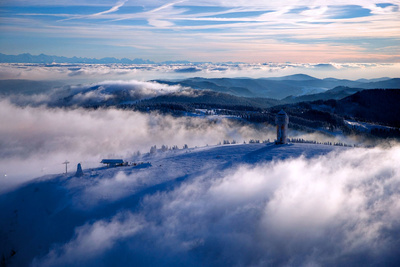 Feldbergturm im Winter